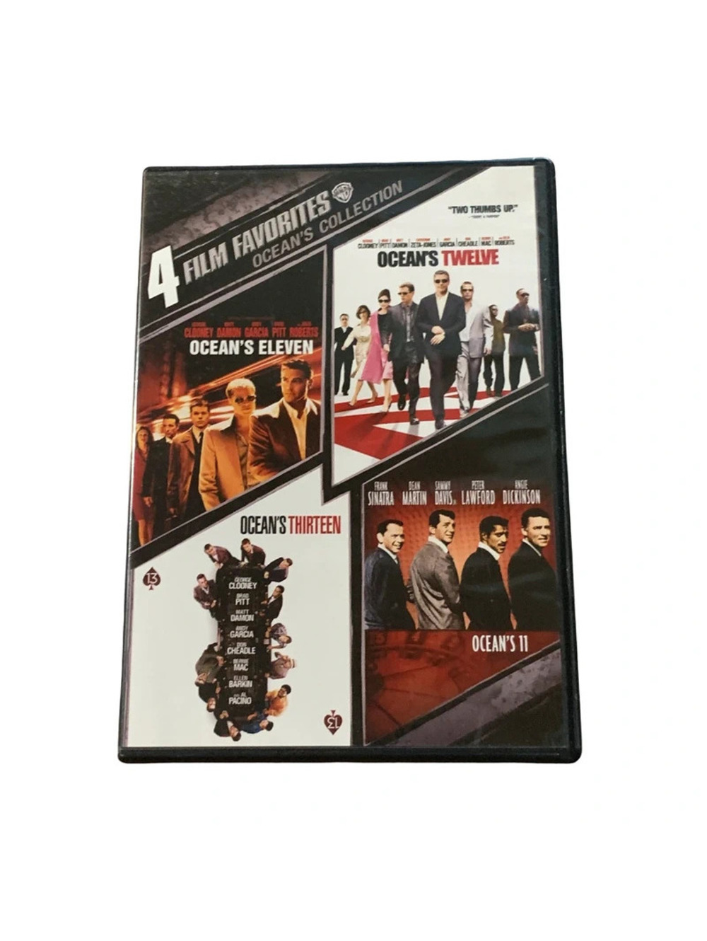 4 Film Favorites Ocean's Collection DVD Box Set Ocean's 11-13 + 1960